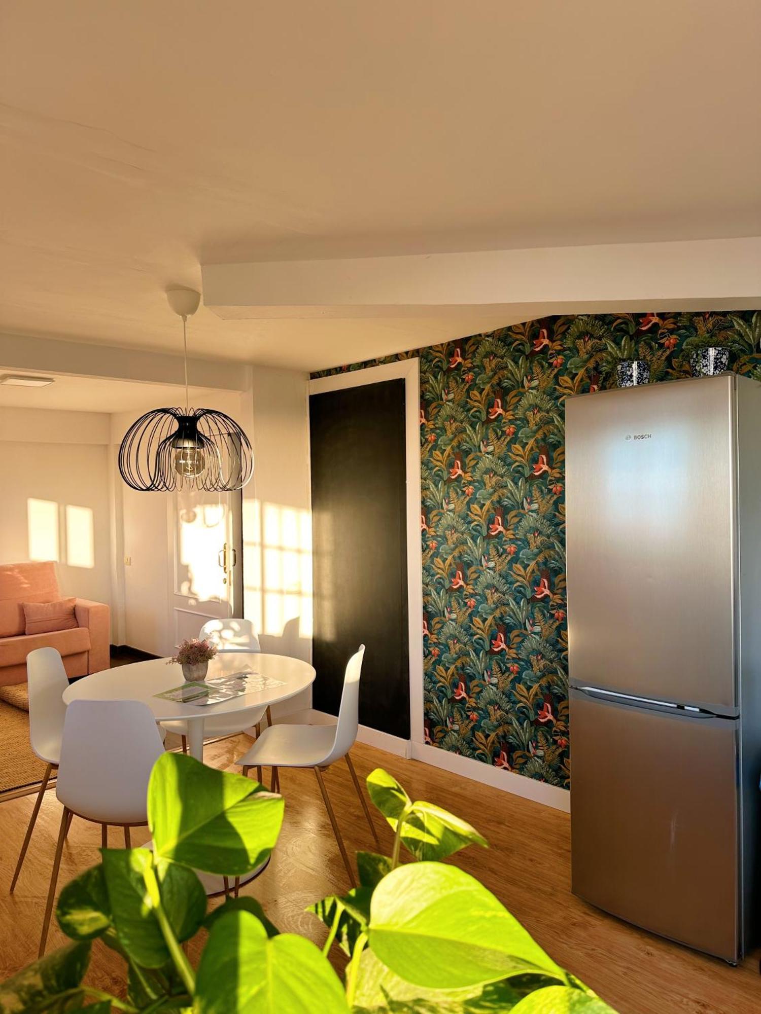 Casa Con Piscina Y Jardin Con Vistas Al Mar Villa Puerto de la Madera Bagian luar foto