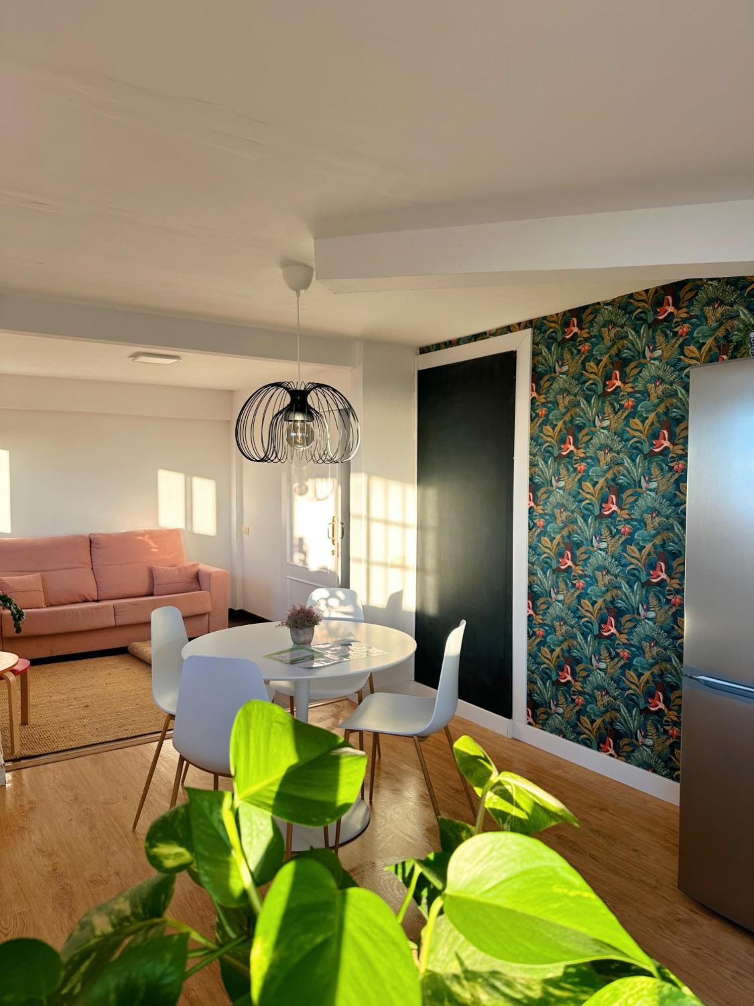 Casa Con Piscina Y Jardin Con Vistas Al Mar Villa Puerto de la Madera Bagian luar foto